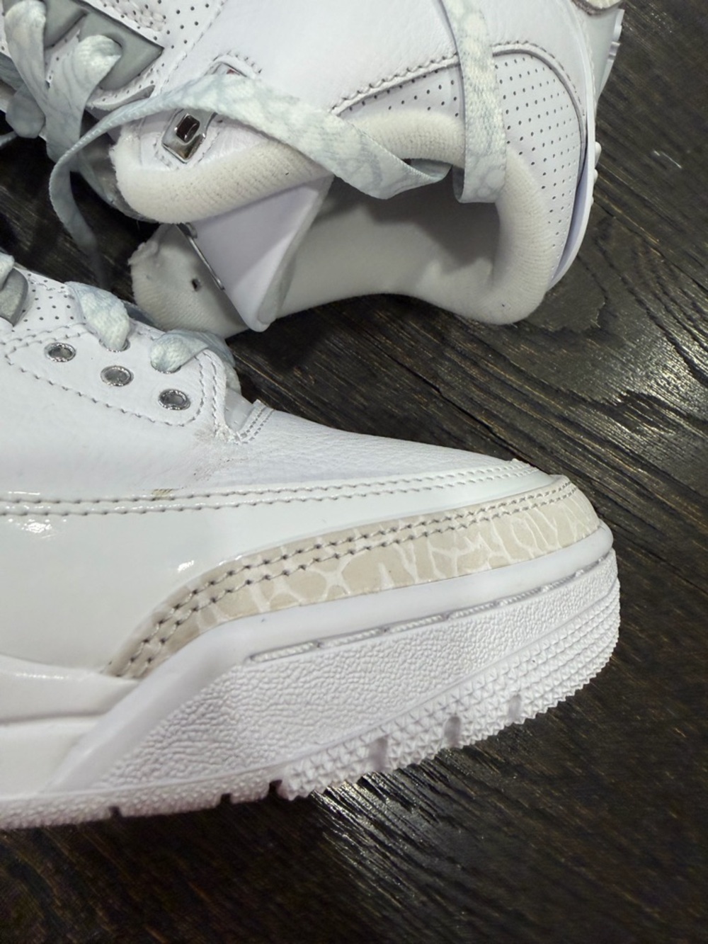 Men’s Size 9- Air Jordan 3 Retro 2025 Pure Money - Picture 4 of 14